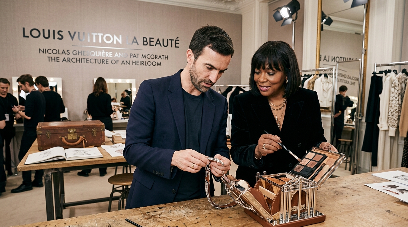 Louis Vuitton La Beauté Nicolas Ghesquière and Pat McGrath: The Architecture of an Heirloom