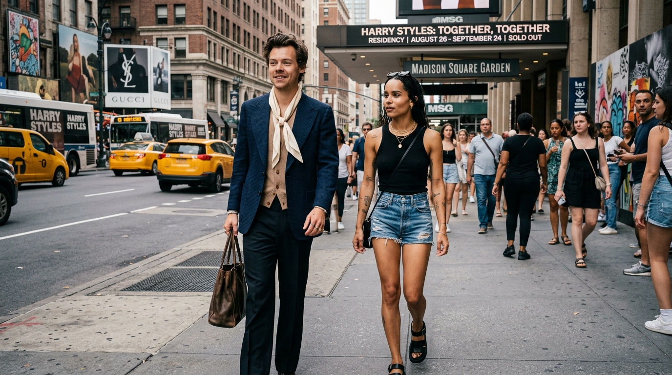 Harry Styles and Zoë Kravitz NYC Style 2026: The Architecture of Opposites