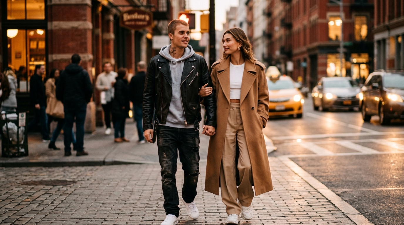 Justin and Hailey Bieber 8th Wedding Anniversary: Suede, Sweats, and the Quiet Luxury of Longevity