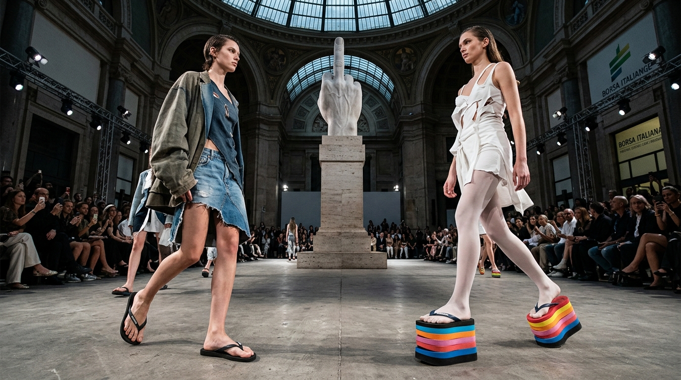 MM6 Maison Margiela x Havaianas Spring 2027: The Anatomy of a Six-Toed Shoe