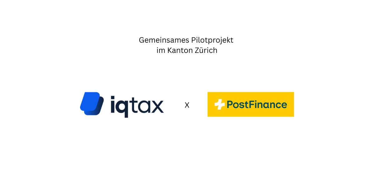 PostFinance und iqtax lancieren TaxOptimizer