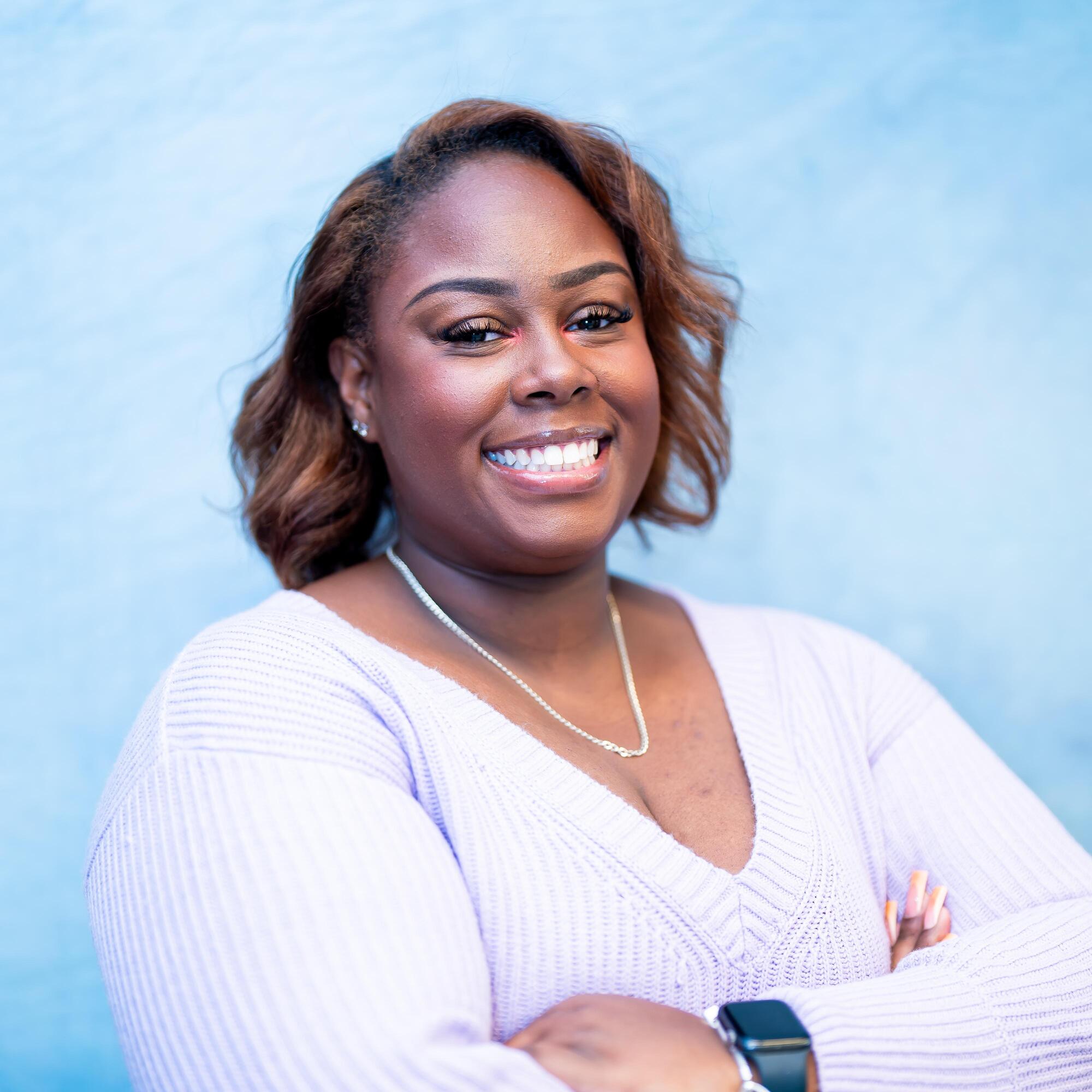 Professional headshot of staff member Victoria Gordon