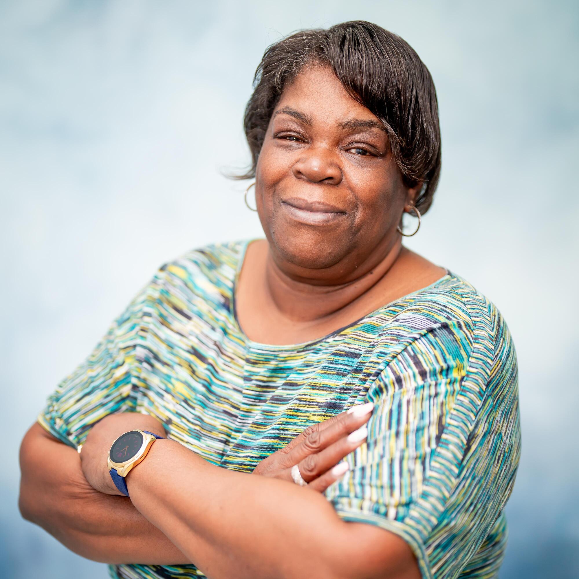 Staff member Linda Perry portrait photo