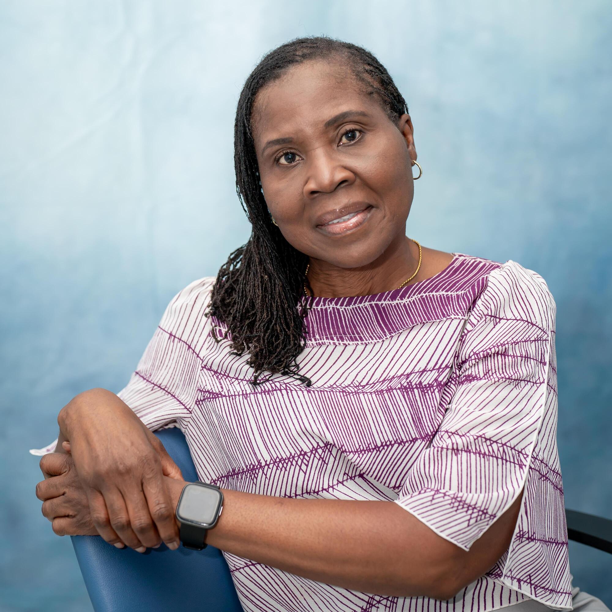 Professional headshot of staff member Sharon Satchell-Reyes