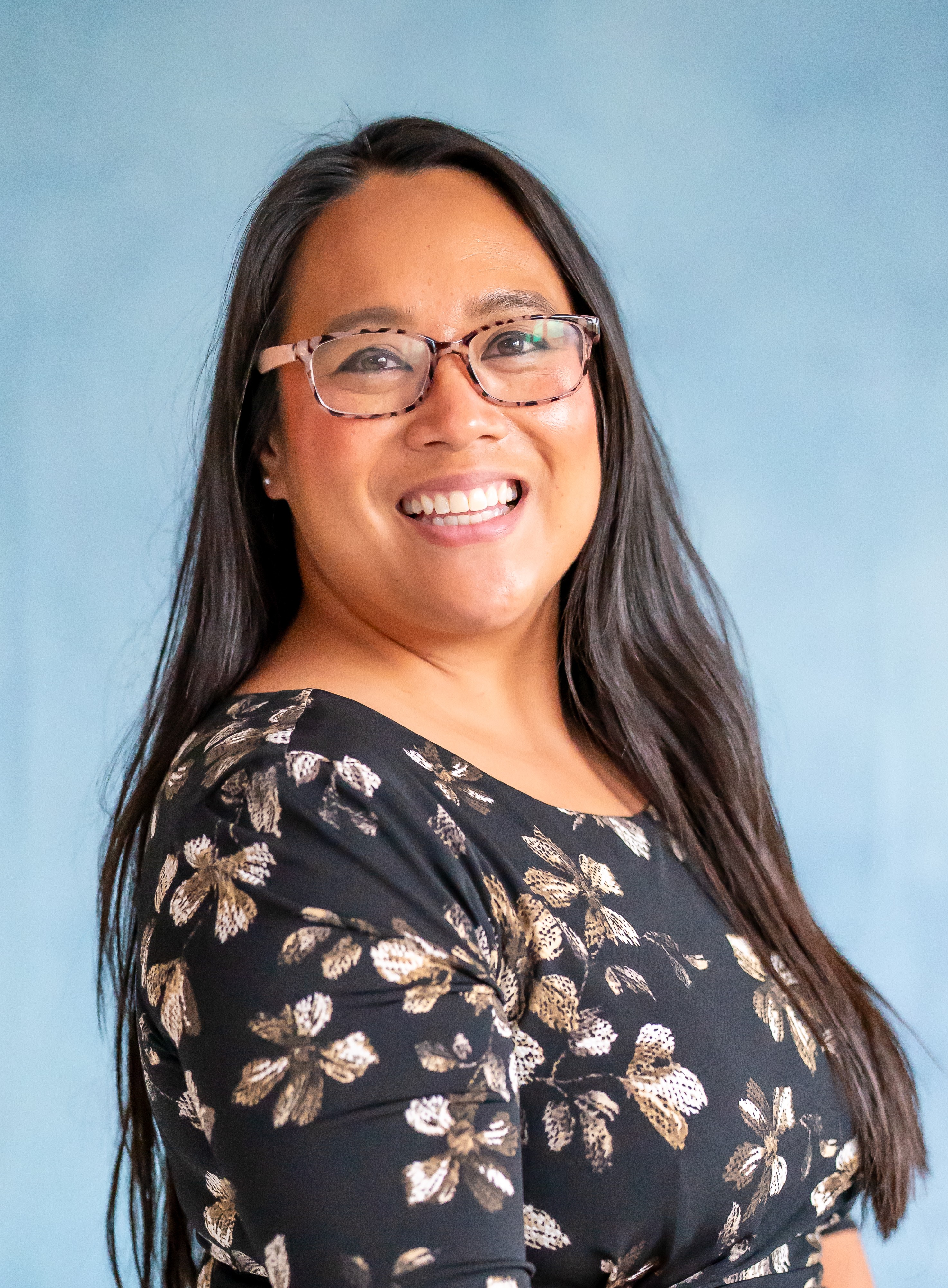 Staff member Angela Olarte portrait photo