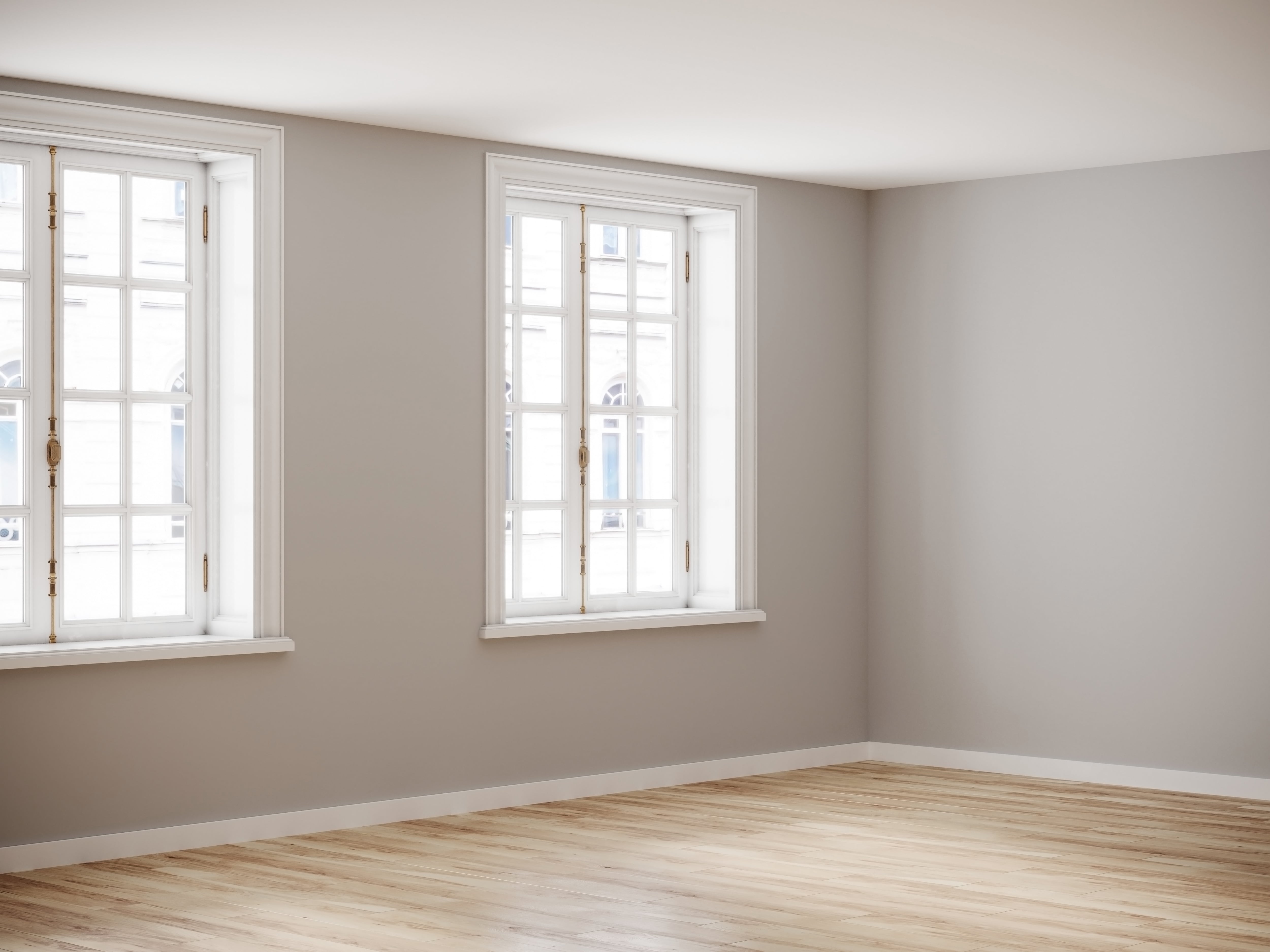 image of renovation process - interior walls installation