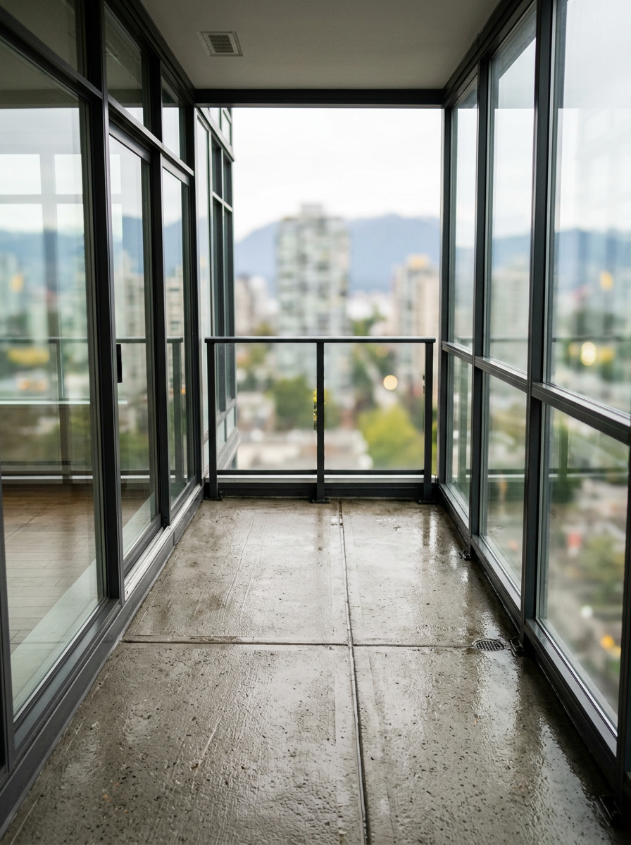 Vancouver home with heavy moss and algae buildup on asphalt shingles before professional roof cleaning vancouver and moss removal