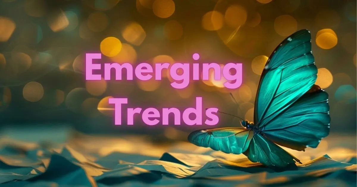 Butterfly symbolizing emerging leadership trends and the changing landscape of work in 2026.