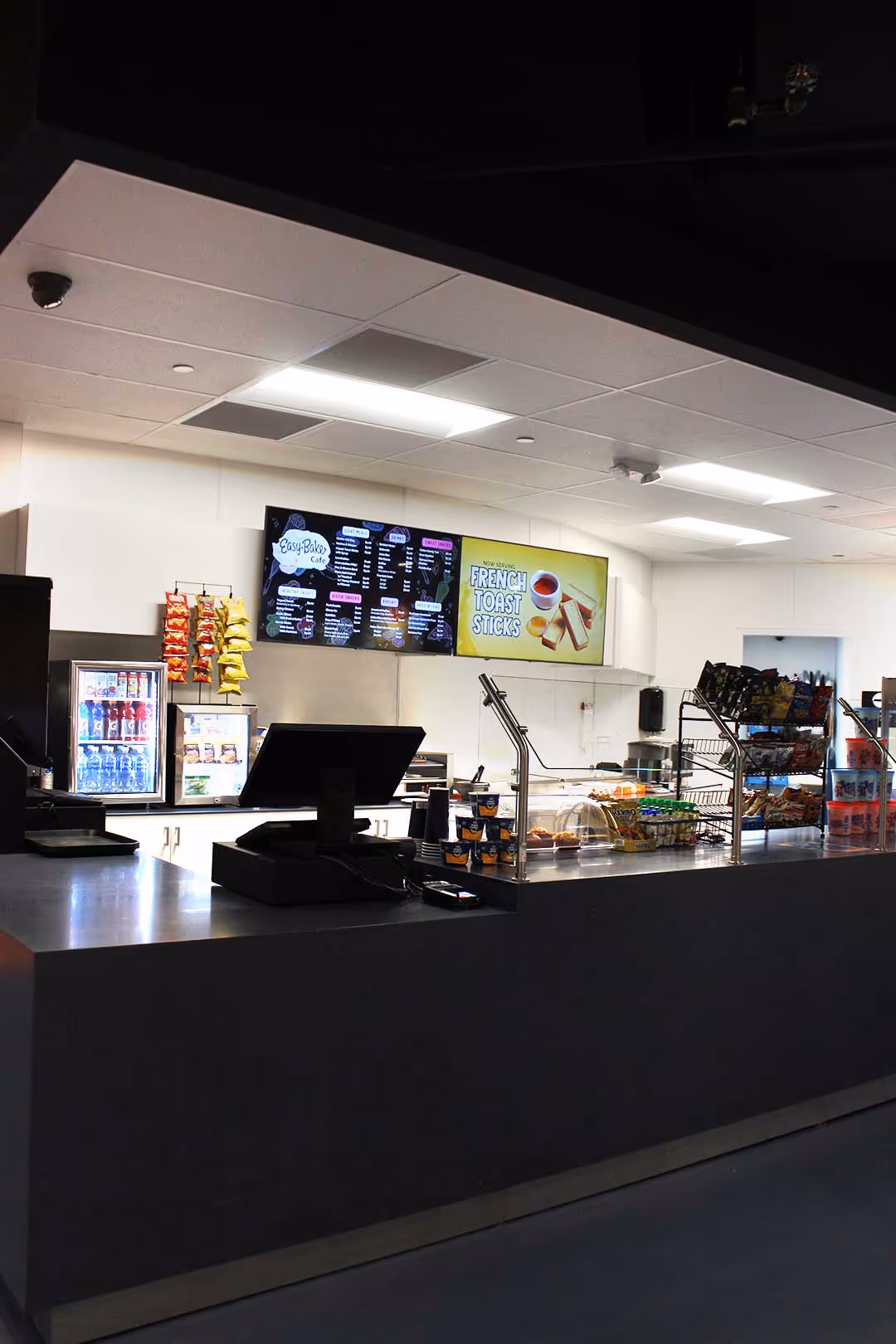 Easy Bake Cafe counter.