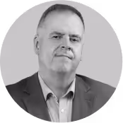 Headshot of professional man smiling
