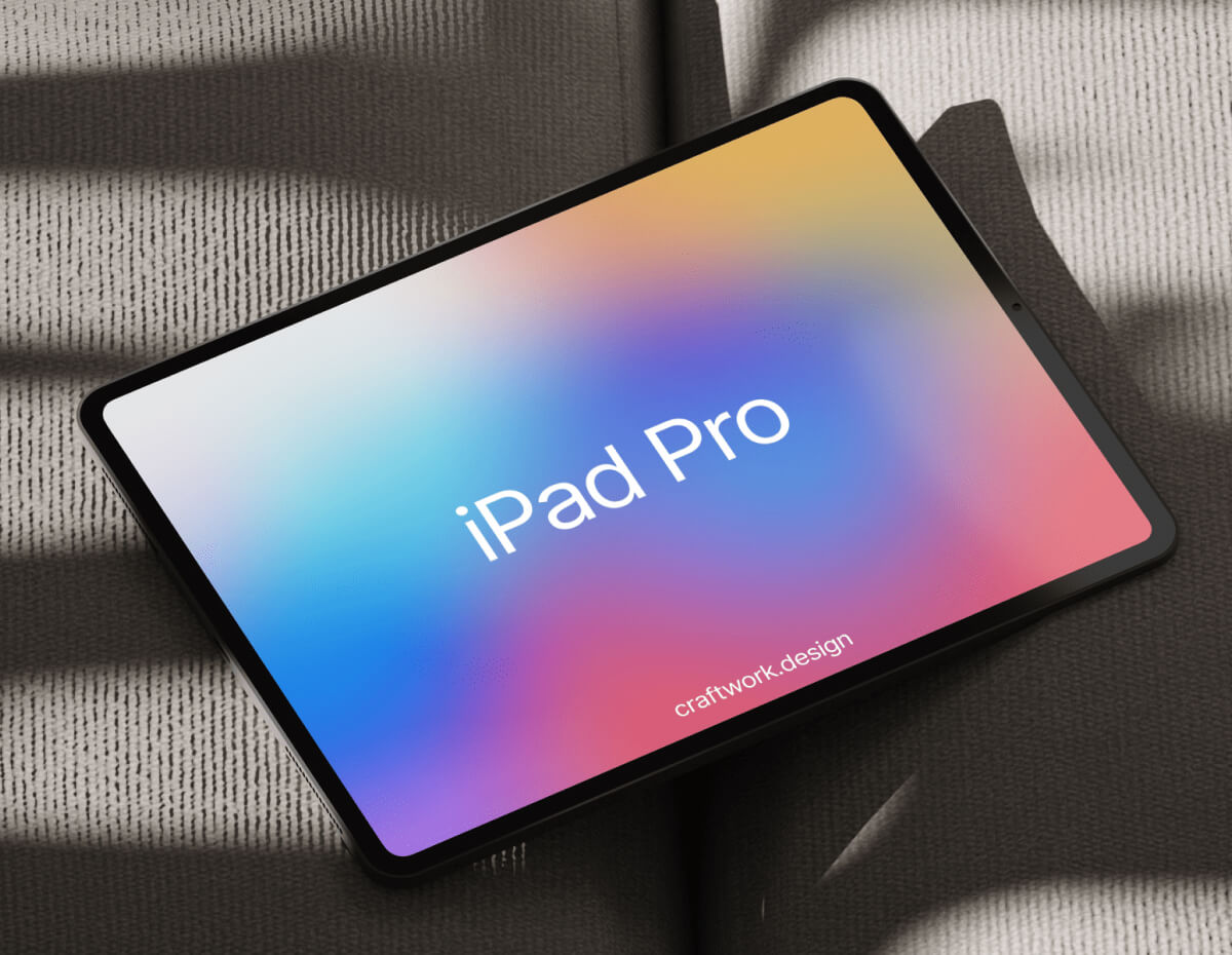 an ipad with the ipad pro logo on it