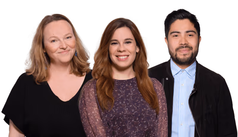 Inbound sales Janne, Arantxa and Armando
