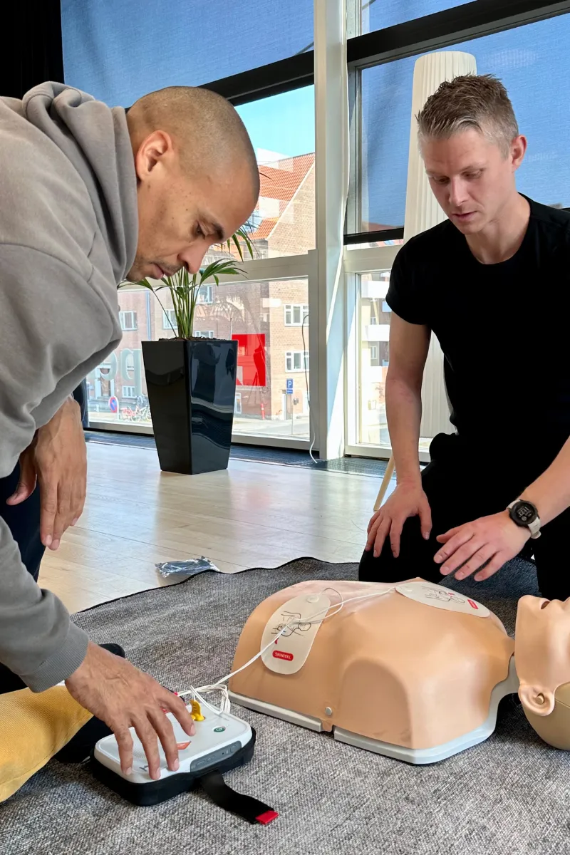 First aid course at iPaper
