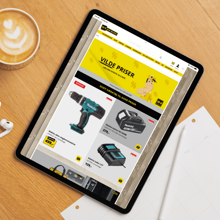 Video recording of 10-4's digital leaflet.