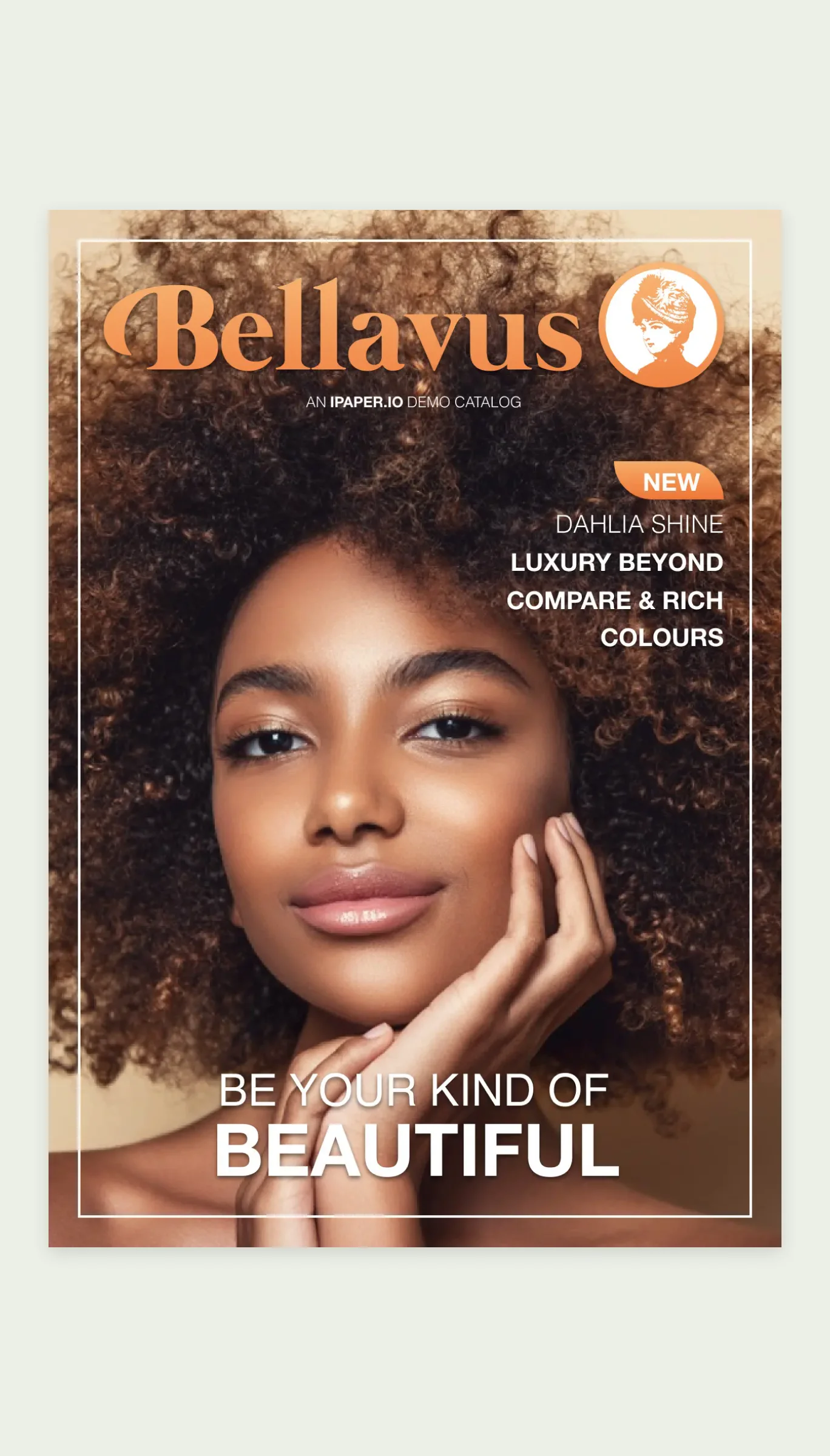 Catálogo de beleza da Bellavus como flipbook digital