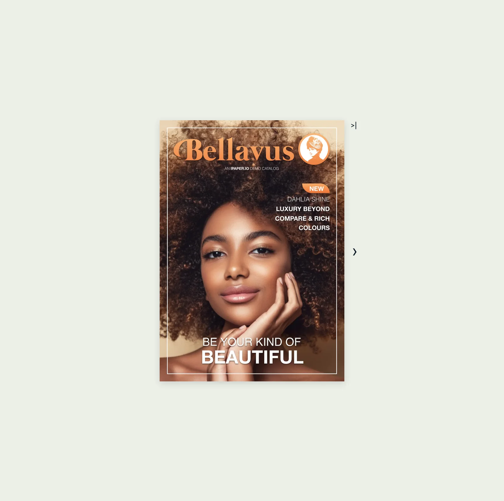Catálogo de beleza da Bellavus como flipbook digital