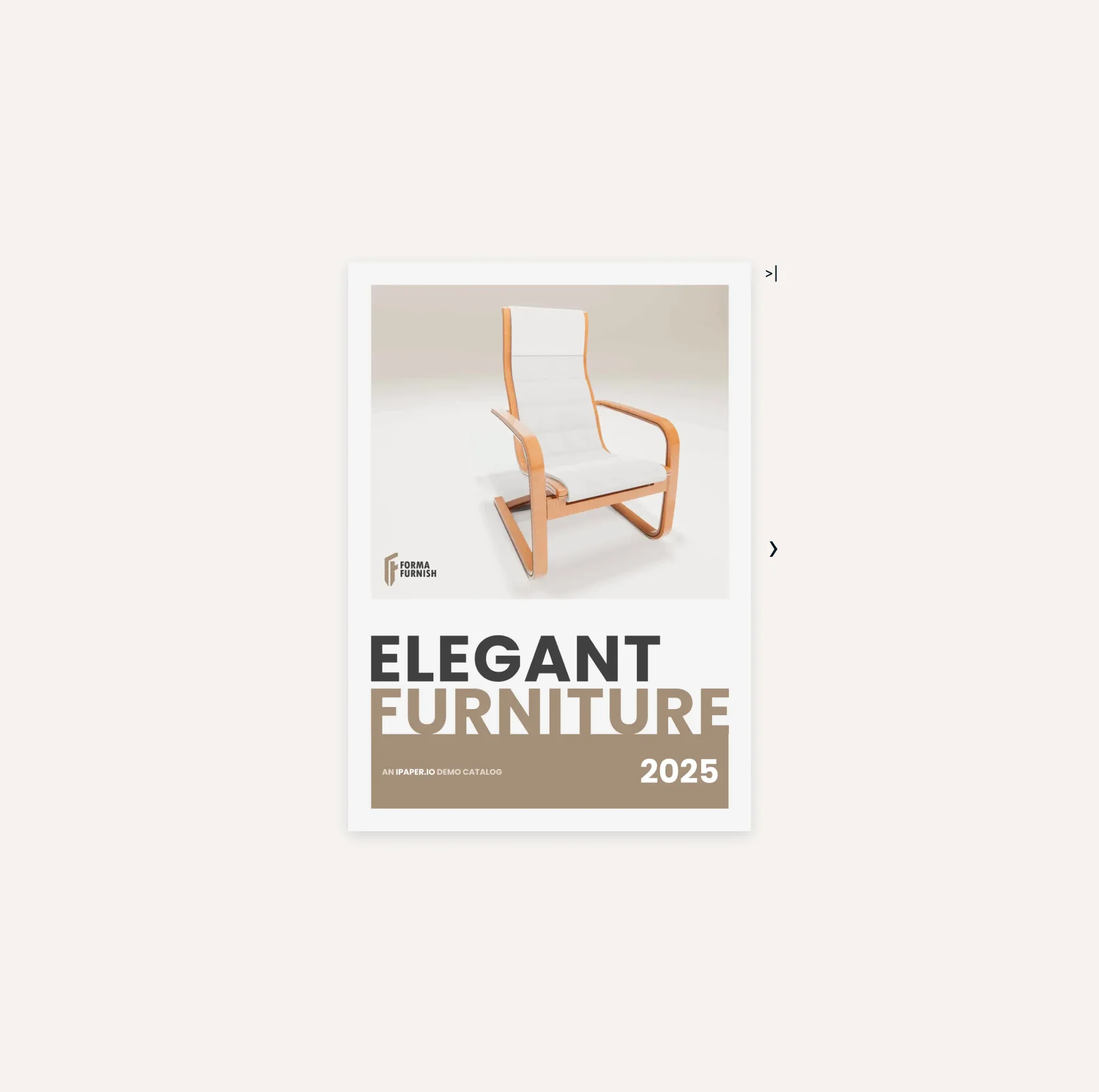 Catálogo de móveis da Formafurnish como flipbook digital