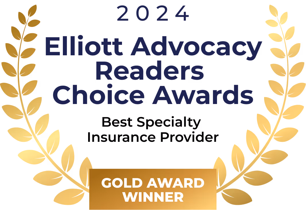 2024 Elliot Advocacy Reader Choice Awards for Best Specialty Insurance Provider