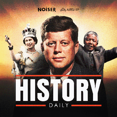 'History Daily' podcast cover art.