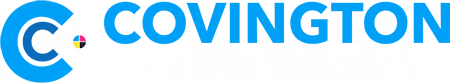 Image is of Covington Printworks Logo. Serving St. Tammany Parish and surrounding areas. Commercial signs, trade show banners, vehicle wraps, business cards.