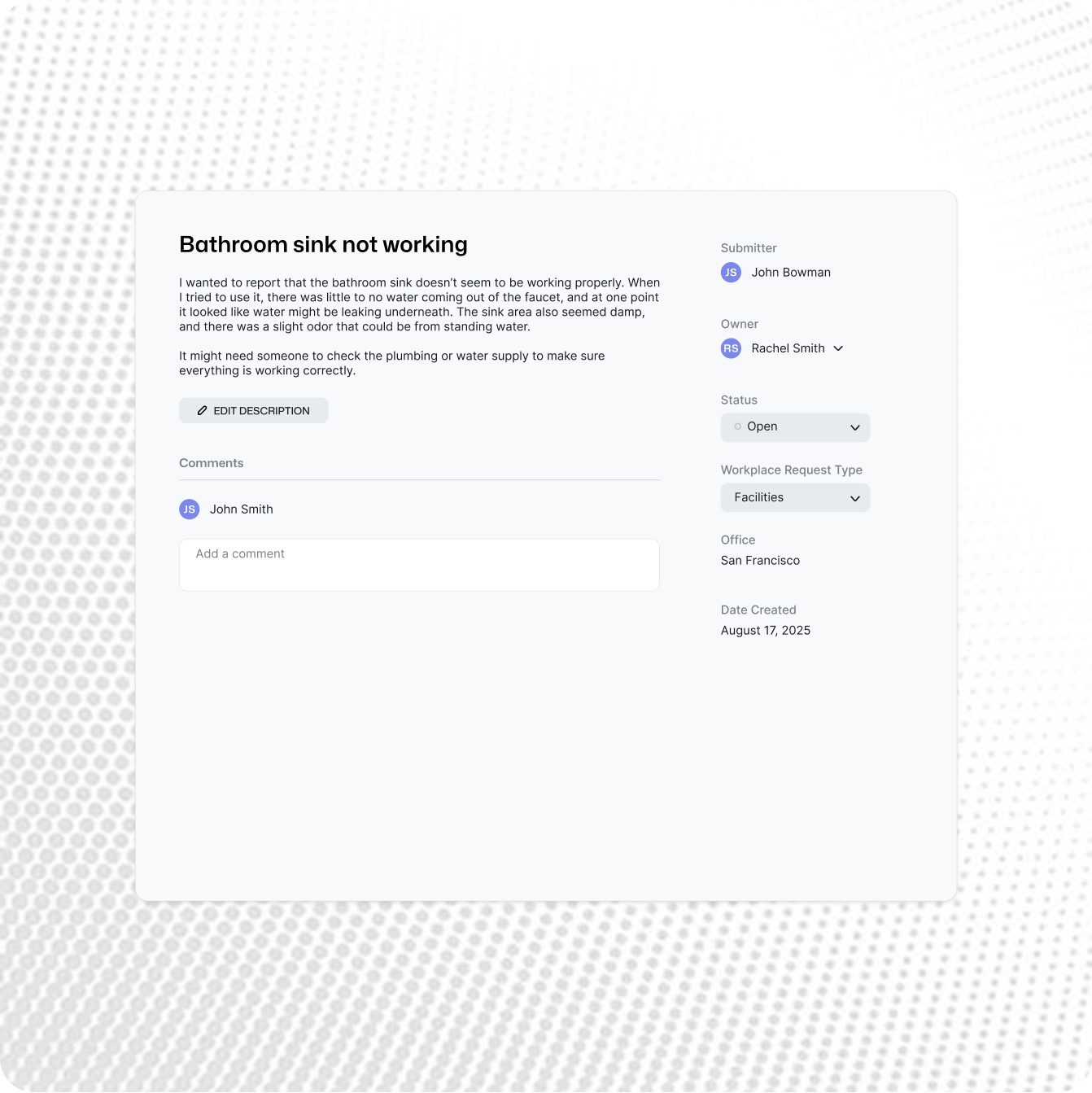 A graph showing people in the office.