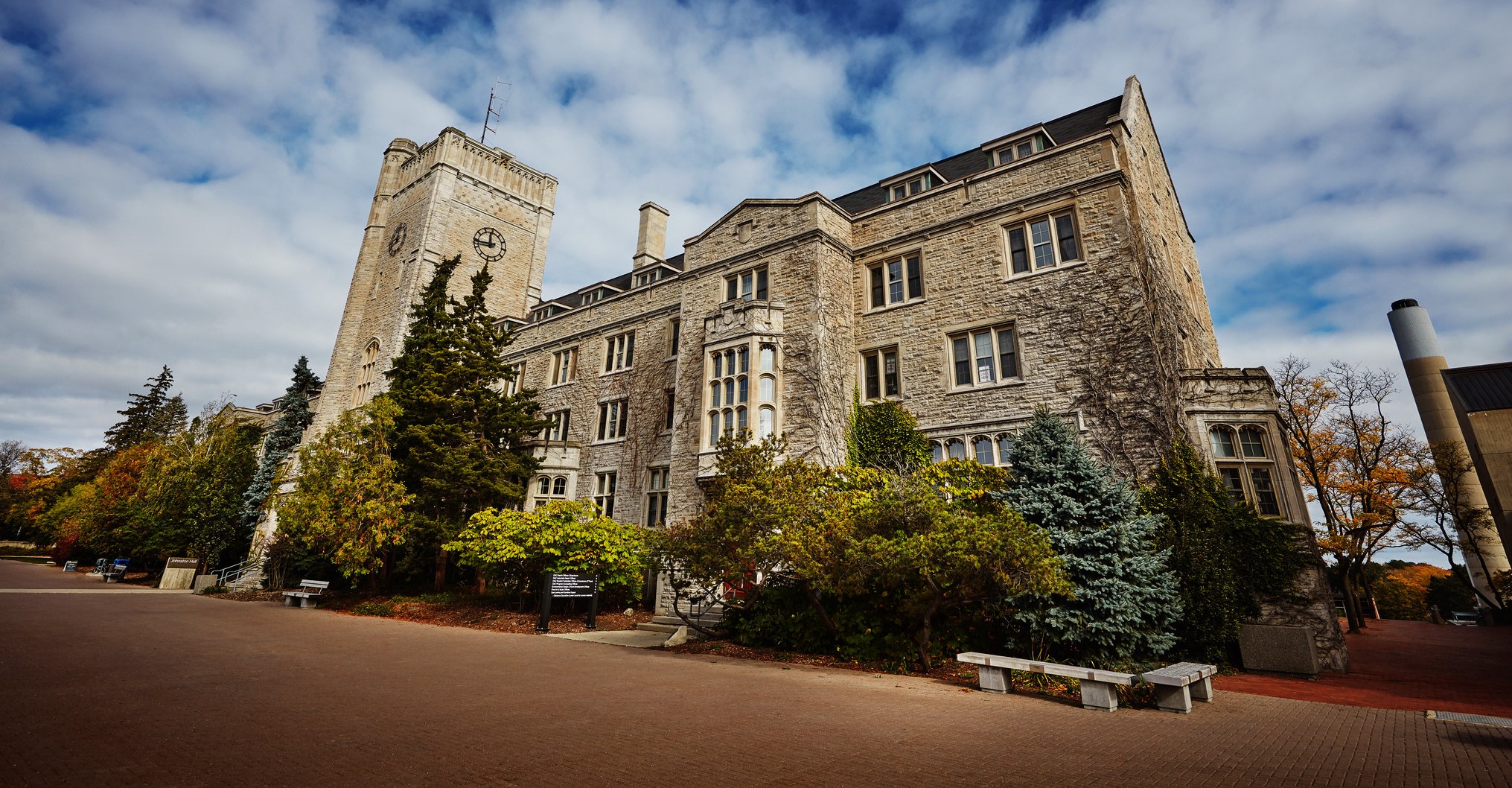 University of Guelph campus building and clock tower