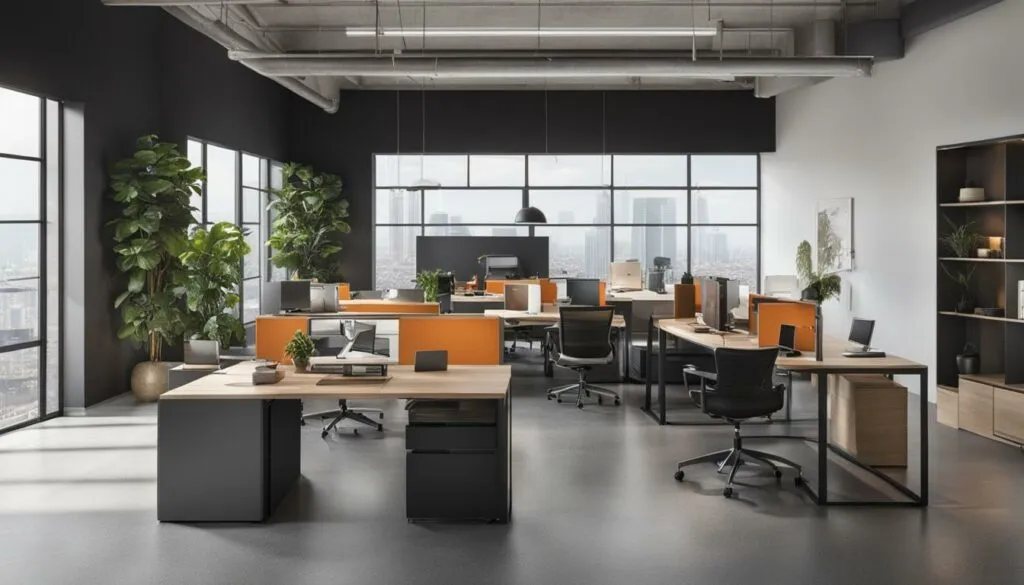 hybrid office reservations