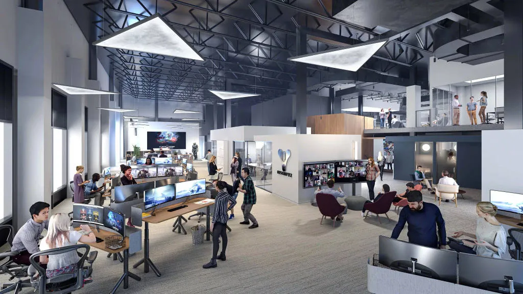 Hybrid Office Space: Bungie Example
