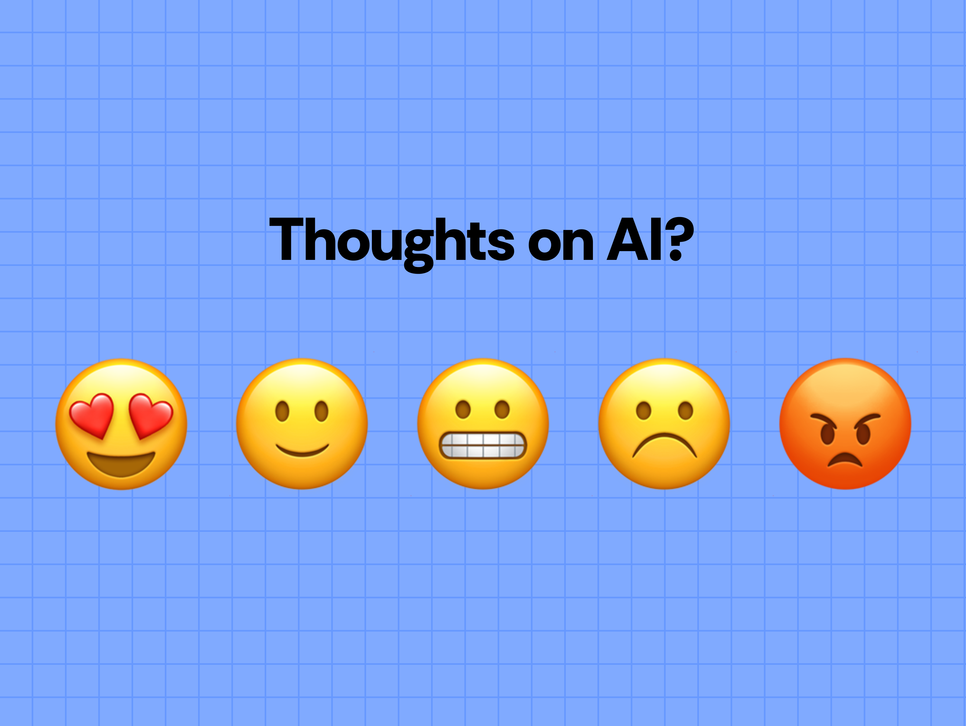 Rebrandly blog graphic about social media marketers’ opinions and workflows involving AI.