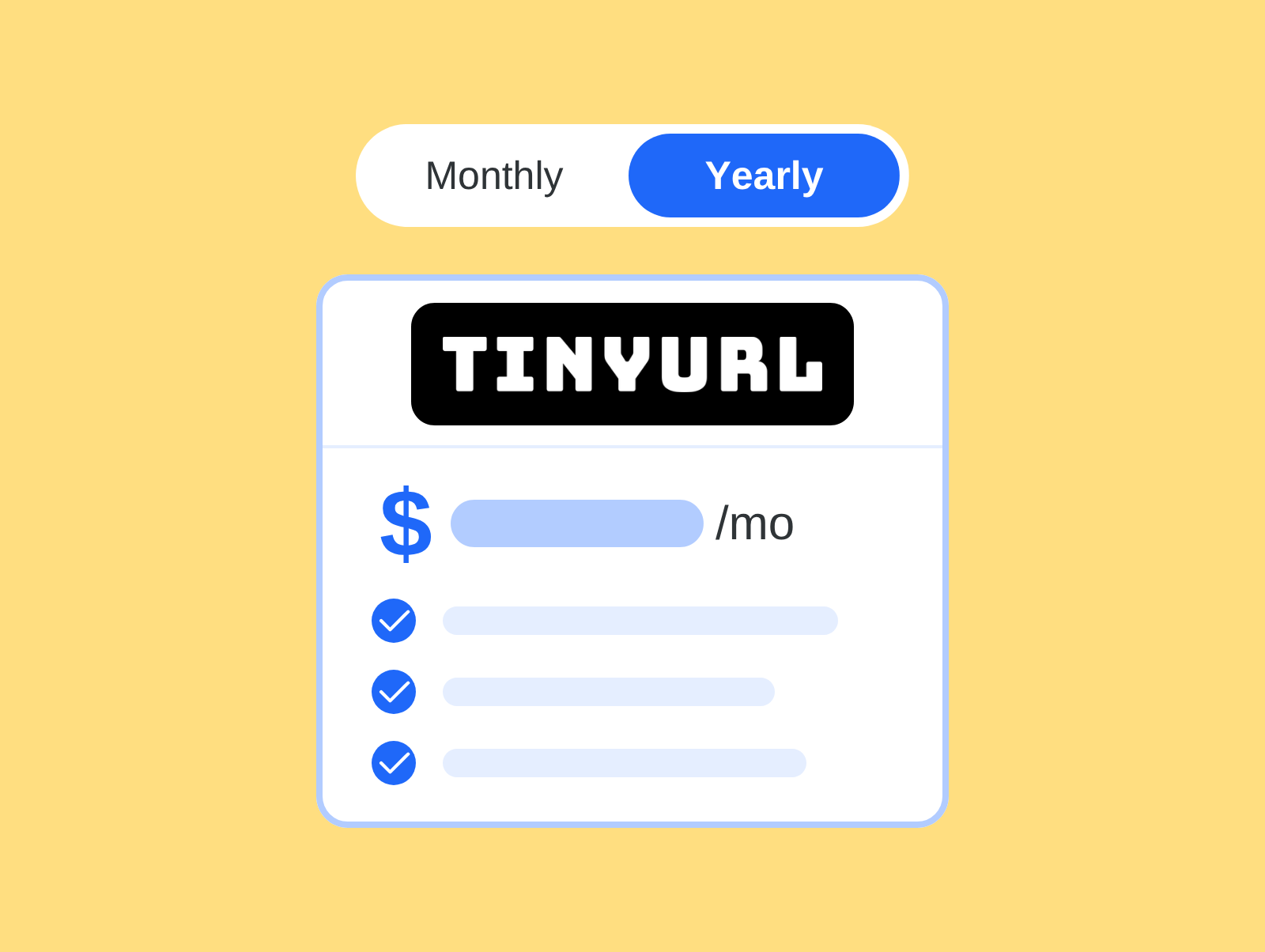 TinyURL pricing and plans illustration