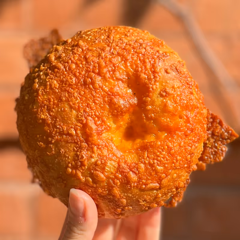 Cheddar bagel