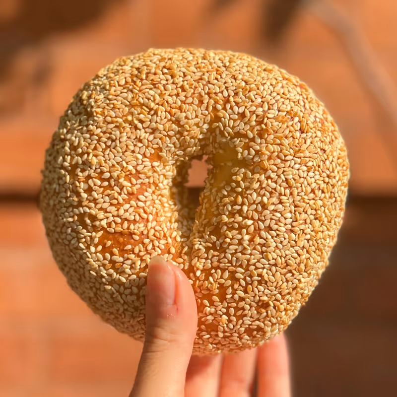Sesame bagel