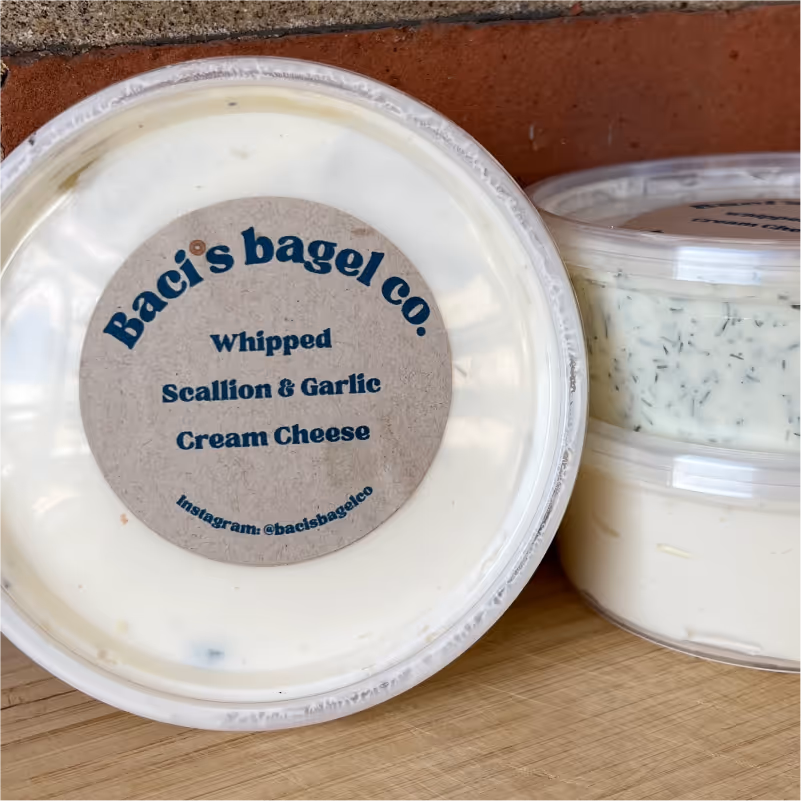 Scallion & Garlic Cream Cheese