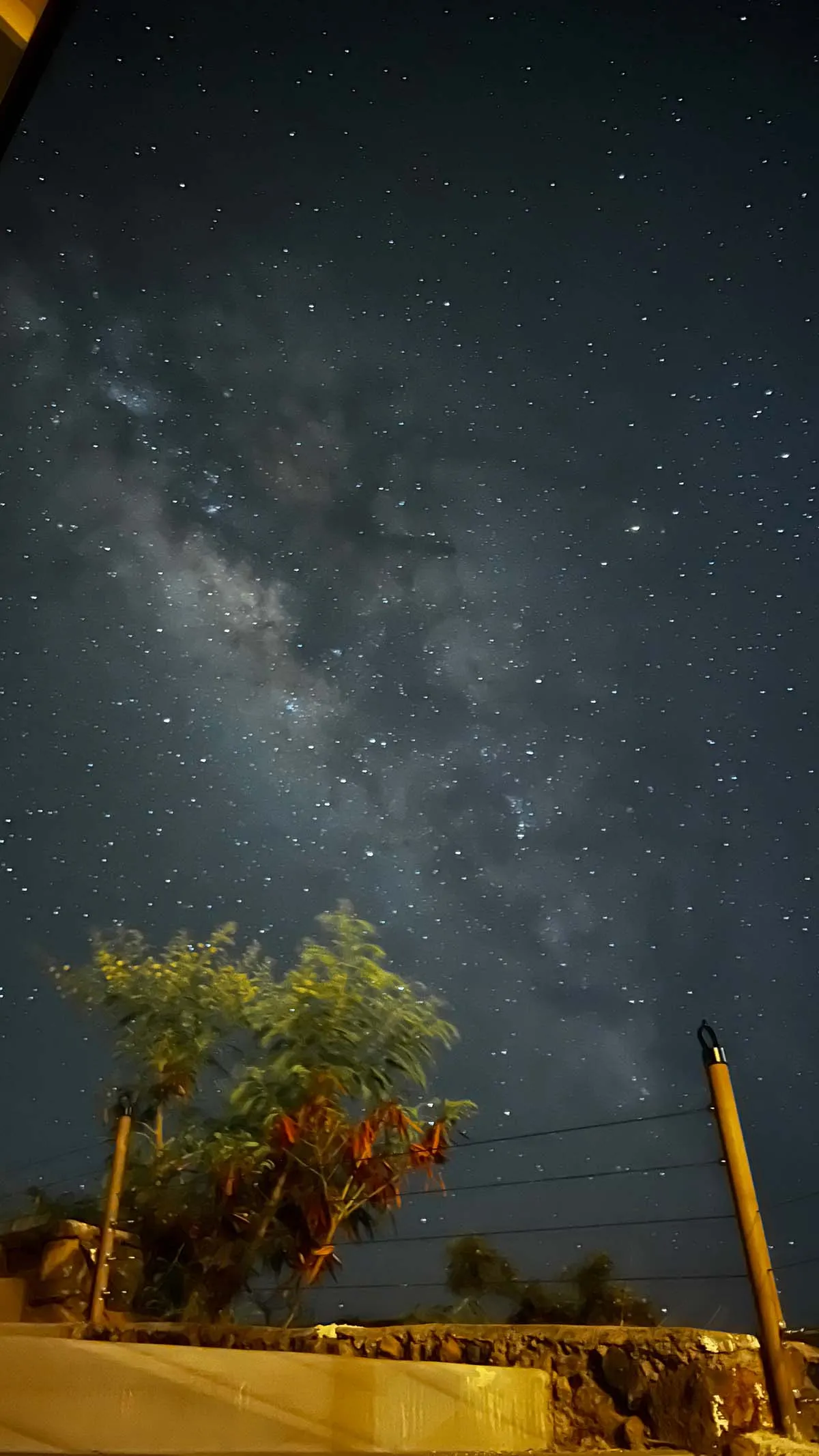 With nothing between Hale Akaʻula and the highway three miles below, the nights are dark enough to see the Milky Way.