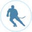 Ice hockey graphic