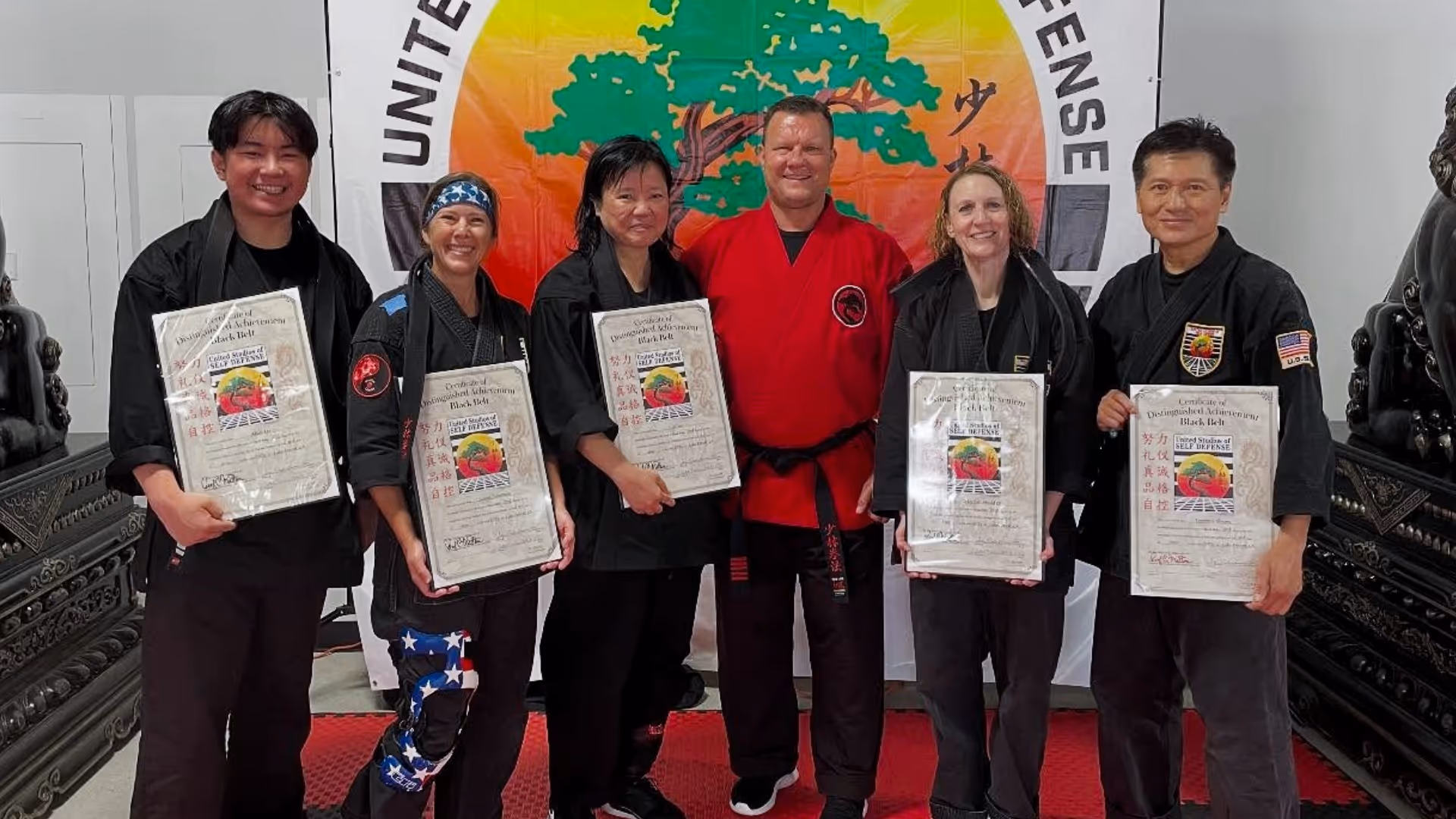 Adult Students achieve Black Belt rank