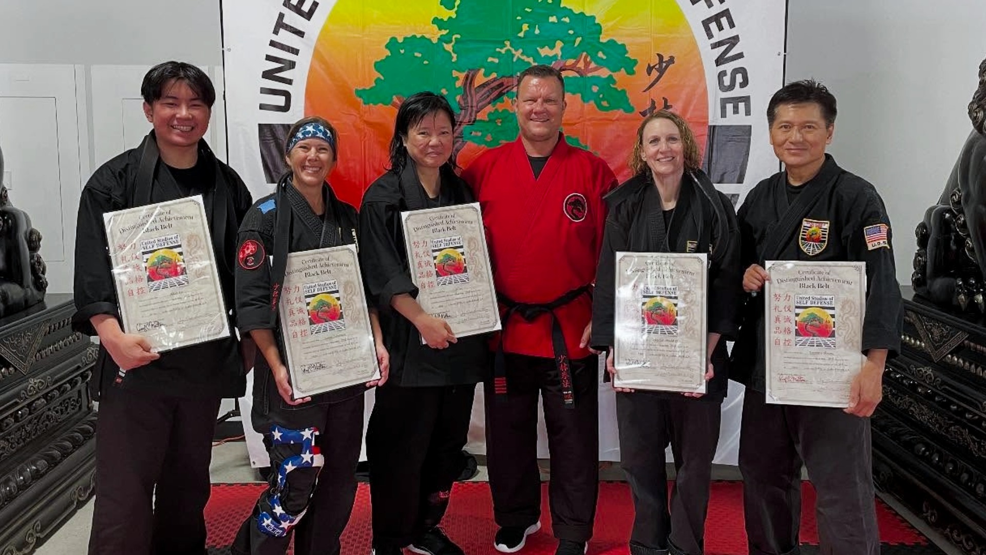 Adult Students achieve Black Belt rank