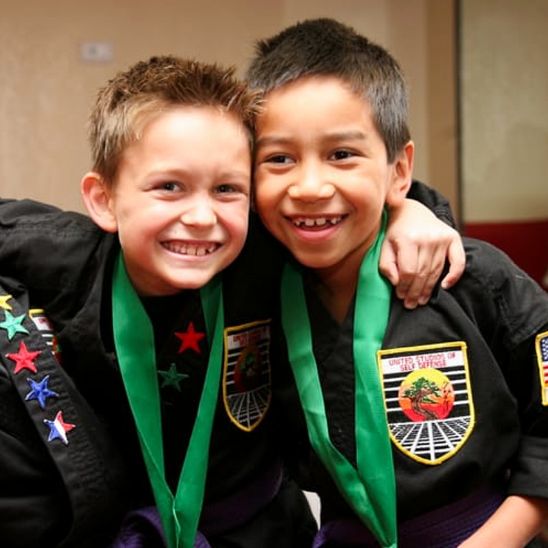 Smiling Child with Belt Certificate.