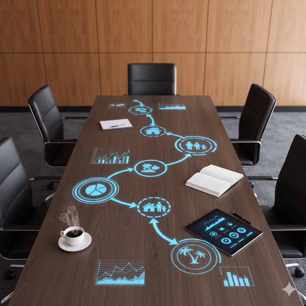 image of an accountant analyzing numbers