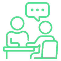 Surgeon consultation icon
