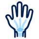 Hand surgery icon