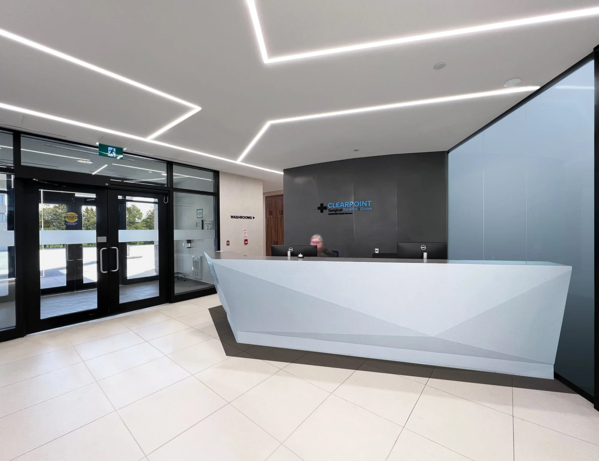 Surgical solutions clinic entrance