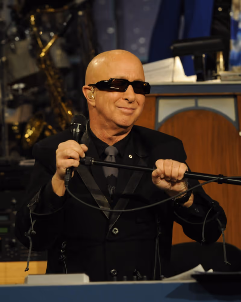 Well-known musician and TV bandleader—patient.