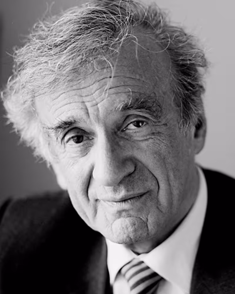 Nobel Prize–winning author and human rights advocate—patient.