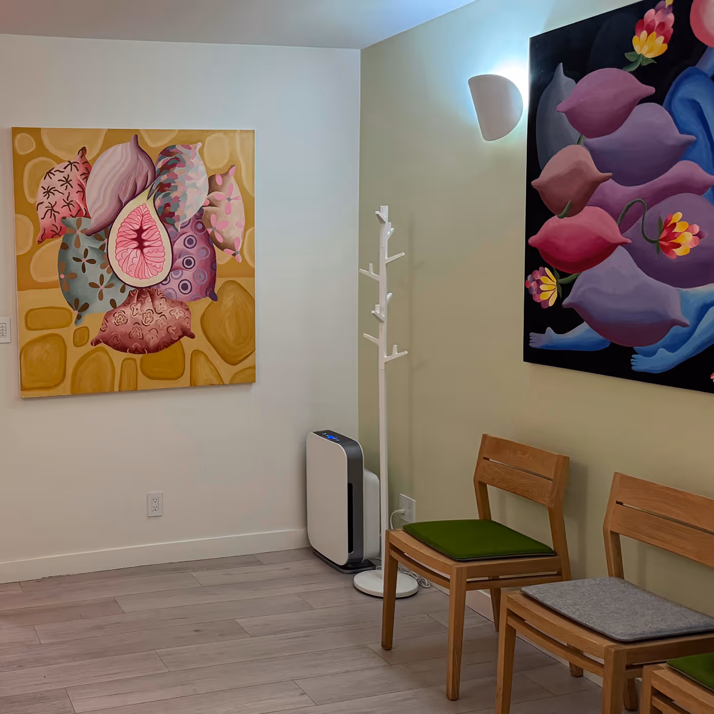 Patient consultation at the New York Headache Center.