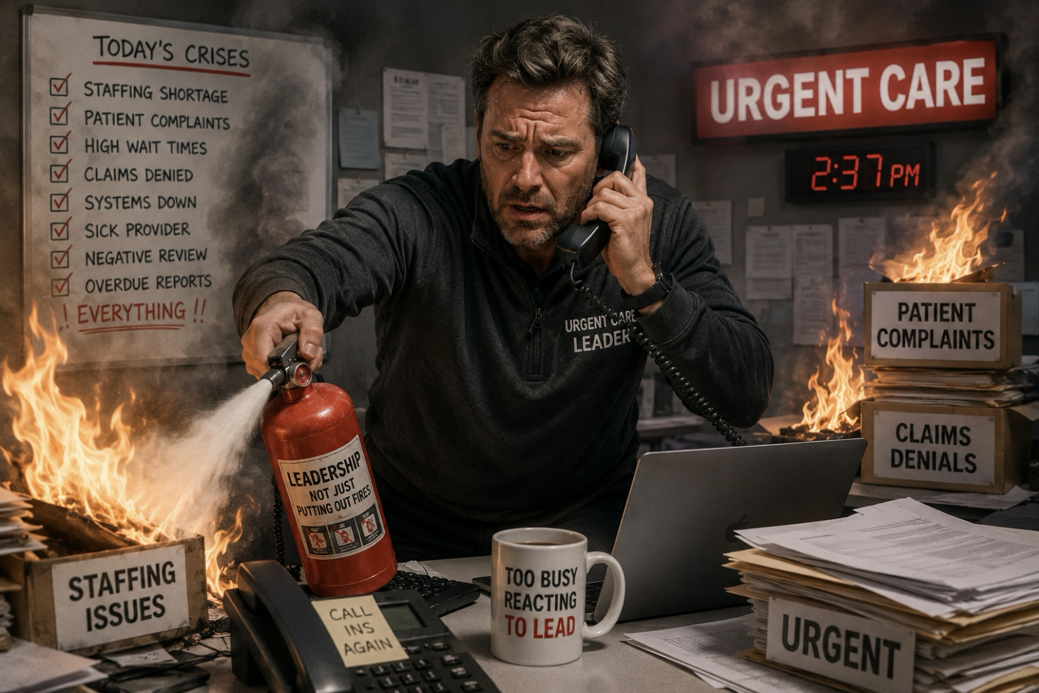 urgent-care-leader-putting-out-fires