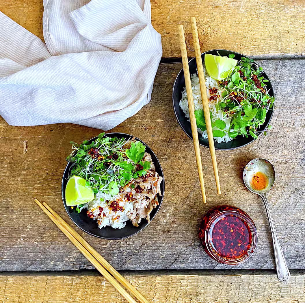 Stir Fried Asian Greens