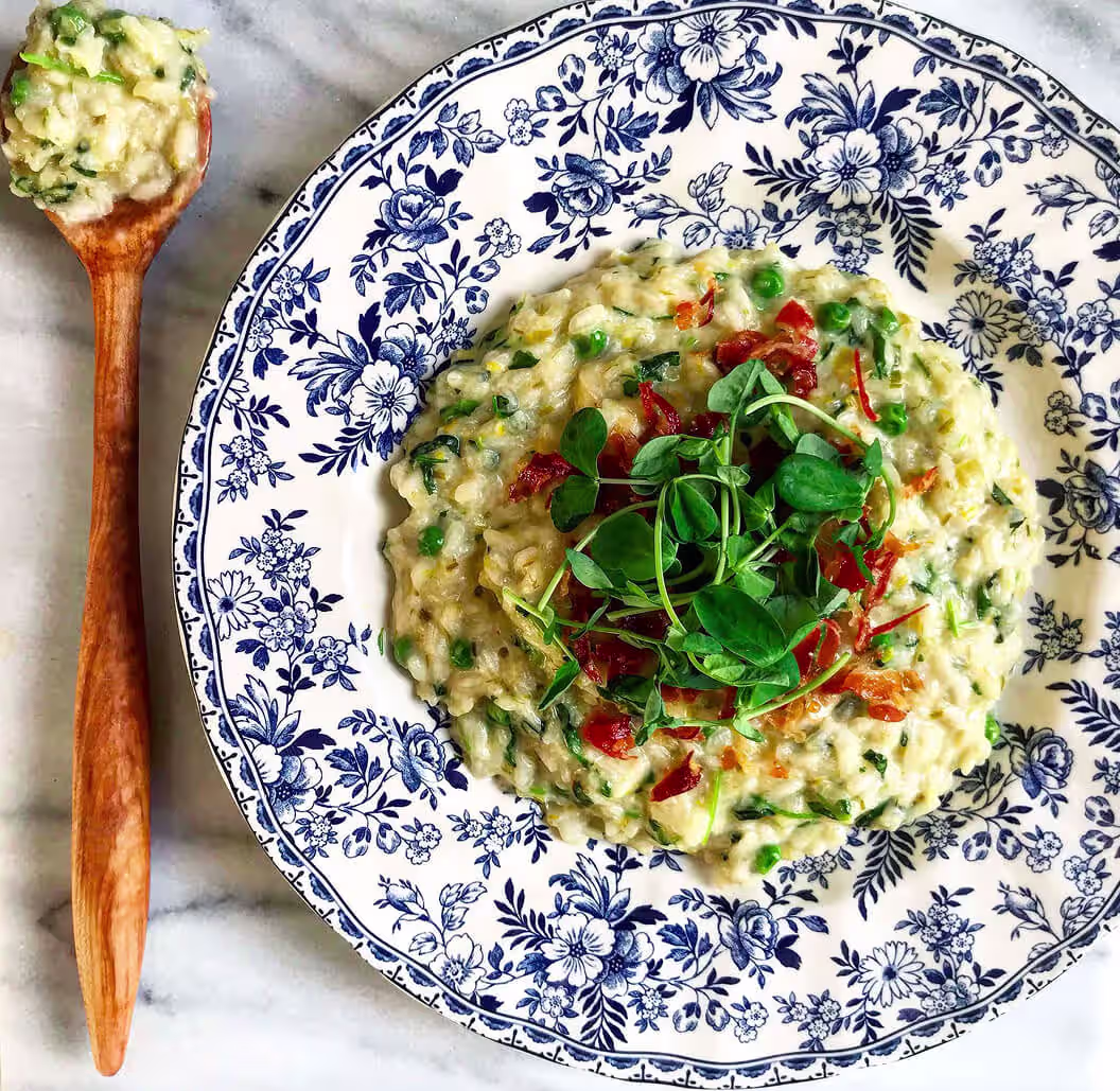 Spring Pea & Leek Risotto