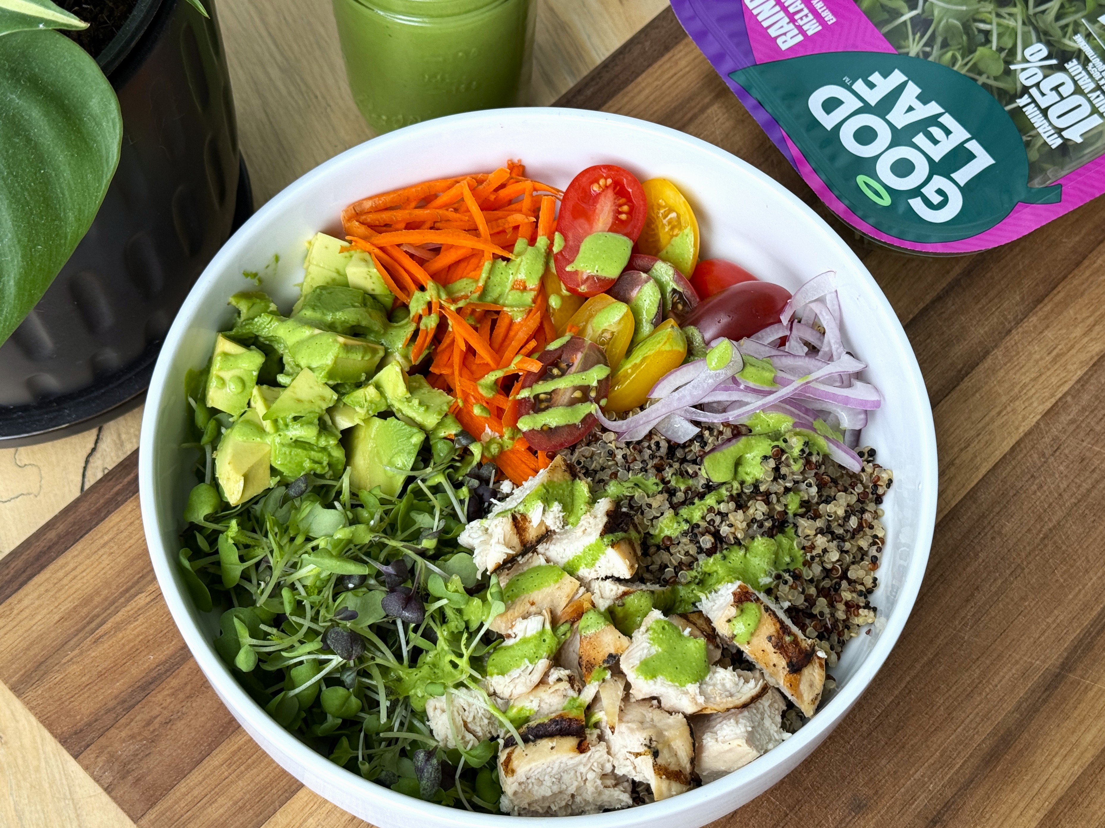 Rainbow Goddess Bowl