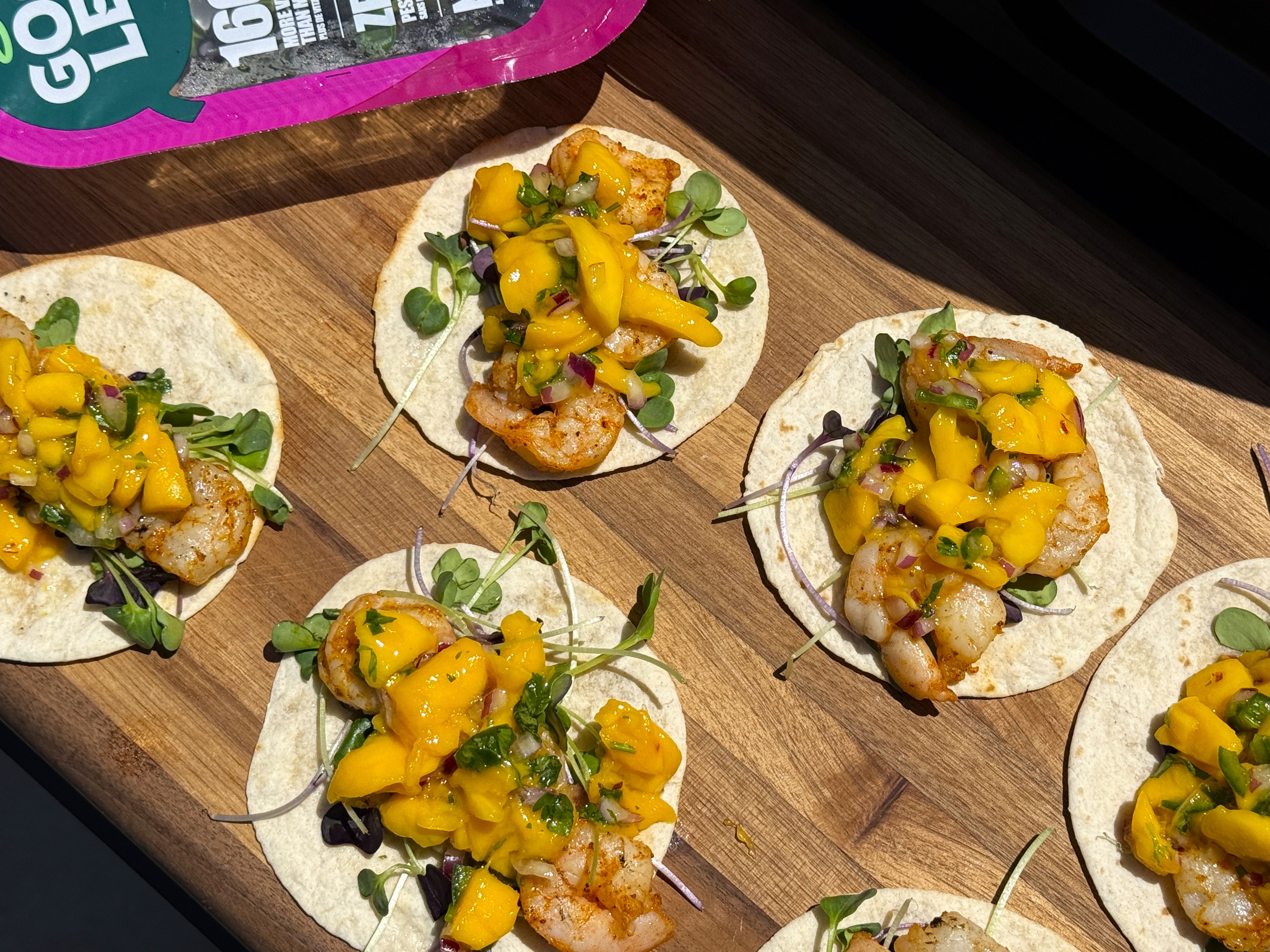 Zesty Shrimp Tacos